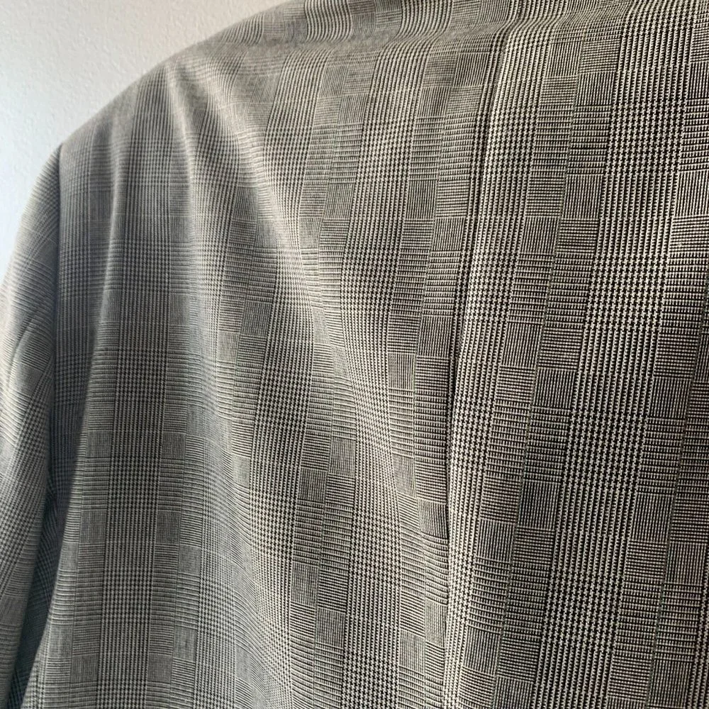 Vintage Levi's Exact Jacket‎ Men's Size 44L Blazer Checked Sport Coat 561M USA